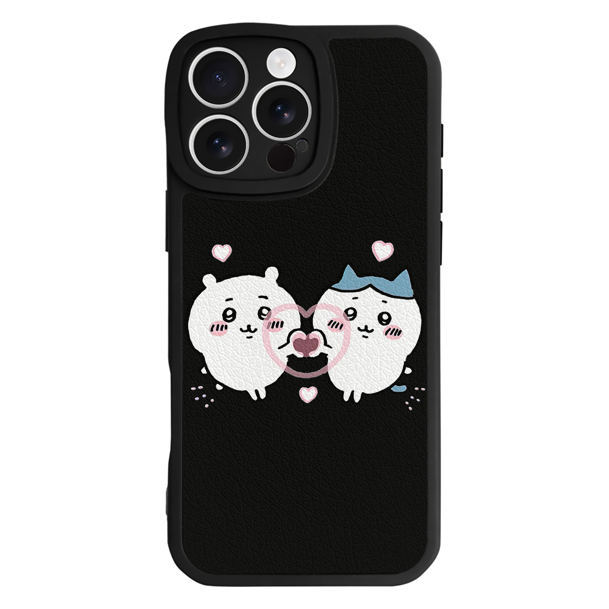 （画像用） ちいかわ ちいかわ Chii-kawa chiikawa 【iPhone 16シリーズ対応】シリコンスマホケース（レザー調） 材質：シリコン